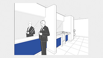 商業施設のトイレ空間に求められている役割
