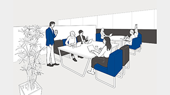 心身の不調時、一時的なエスケープゾーンとして機能するオフィストイレ